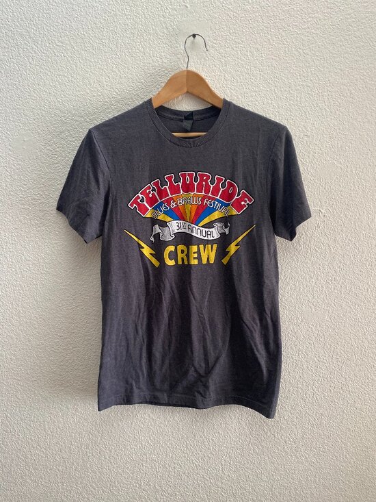 Gildan Other - Telluride Blues Brews Festival 2025 The Black Crowes Thundercat T-Shirt S Gray